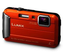 PANASONIC  Lumix DMC-FT30EB-D Tough Compact Camera - Orange